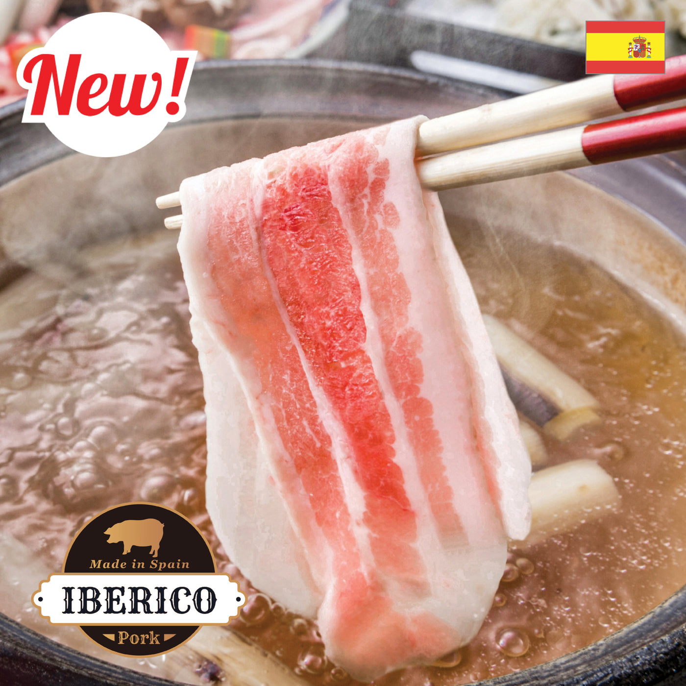 Spanish Iberian Pork for Shabu-Shabu